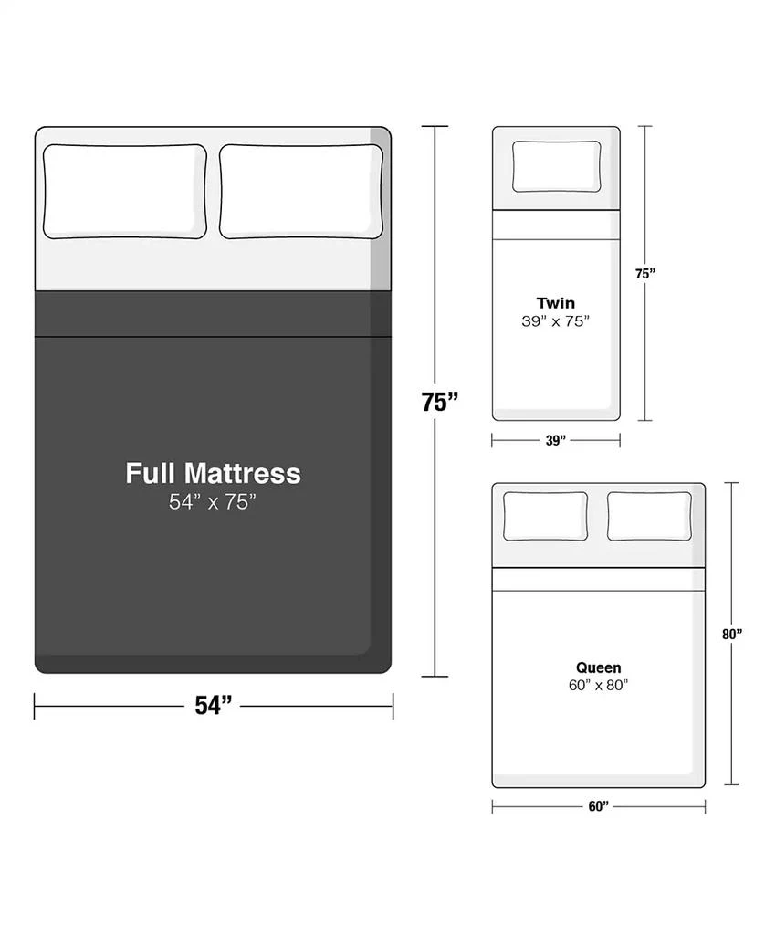 Beautyrest CLOSEOUT! BR800 13.5" Plush Pillow Top Mattress Set- 7