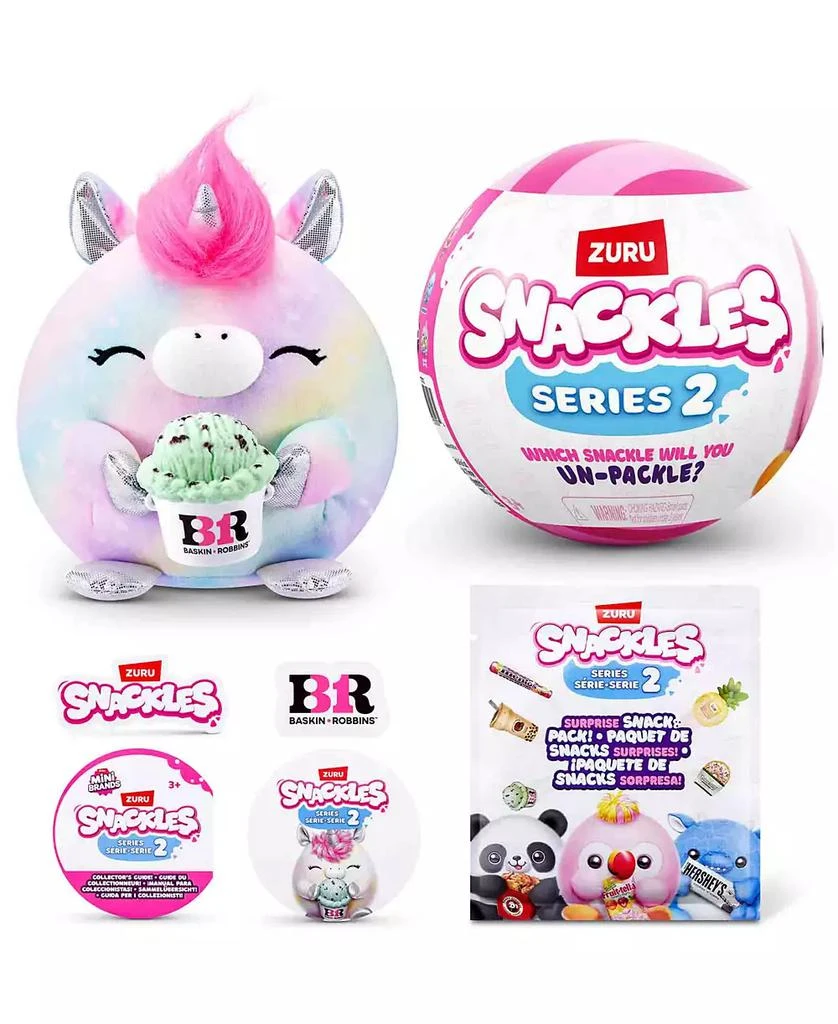 Snackles Series 2 Capsule Plush Toy 8
