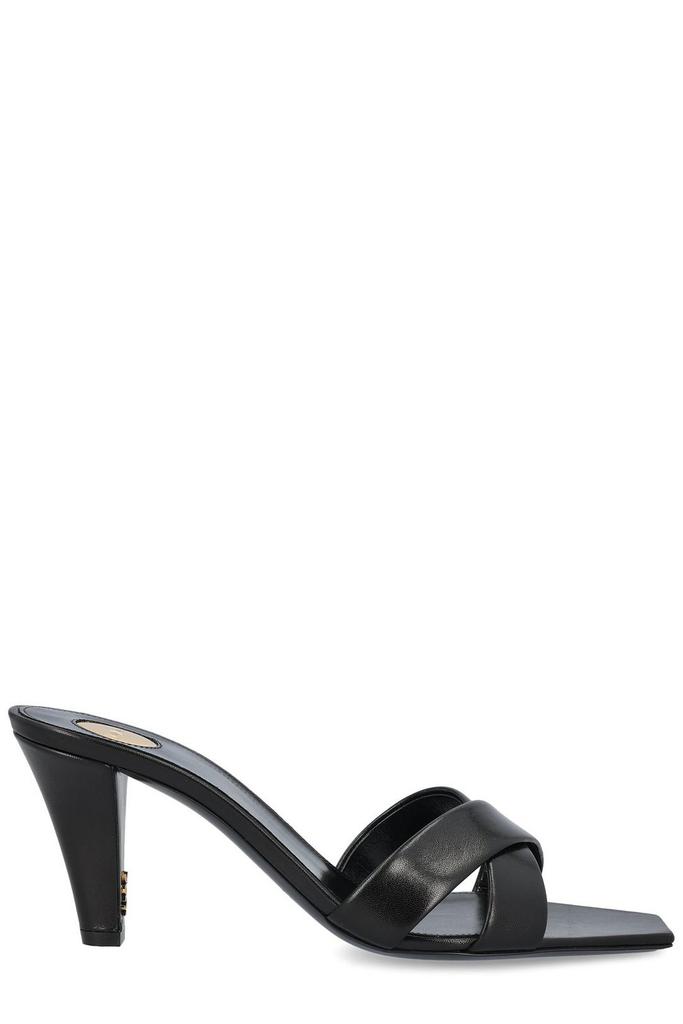 【Saint Laurent】TRIBUTE CO 75 MAINE SANDAL◆315490BDA00 NERO Saint Laurent TRIBUTE CO 75 MAINE SANDAL (315490BDA00