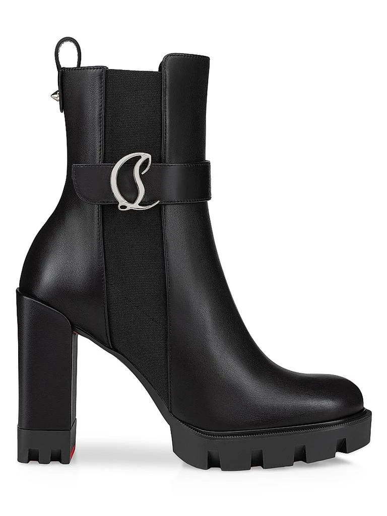 Christian Louboutin Chelsea lug boots Christian Louboutin | CL Chelsea black ankle boots | Savannahs main image 2