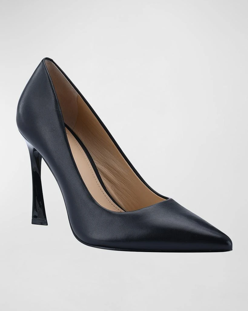 Marc Fisher Sassie Patent Leather Pointed-Toe Pumps 2