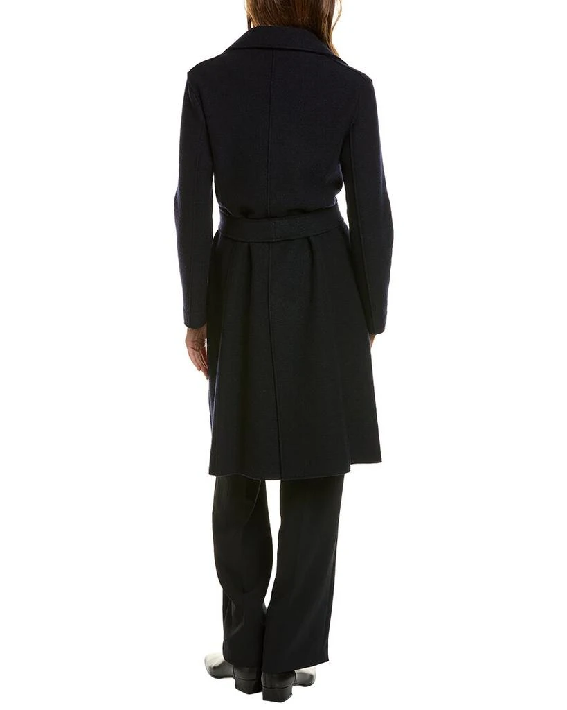 Cinzia Rocca Icons Long Wool Trench Coat 2