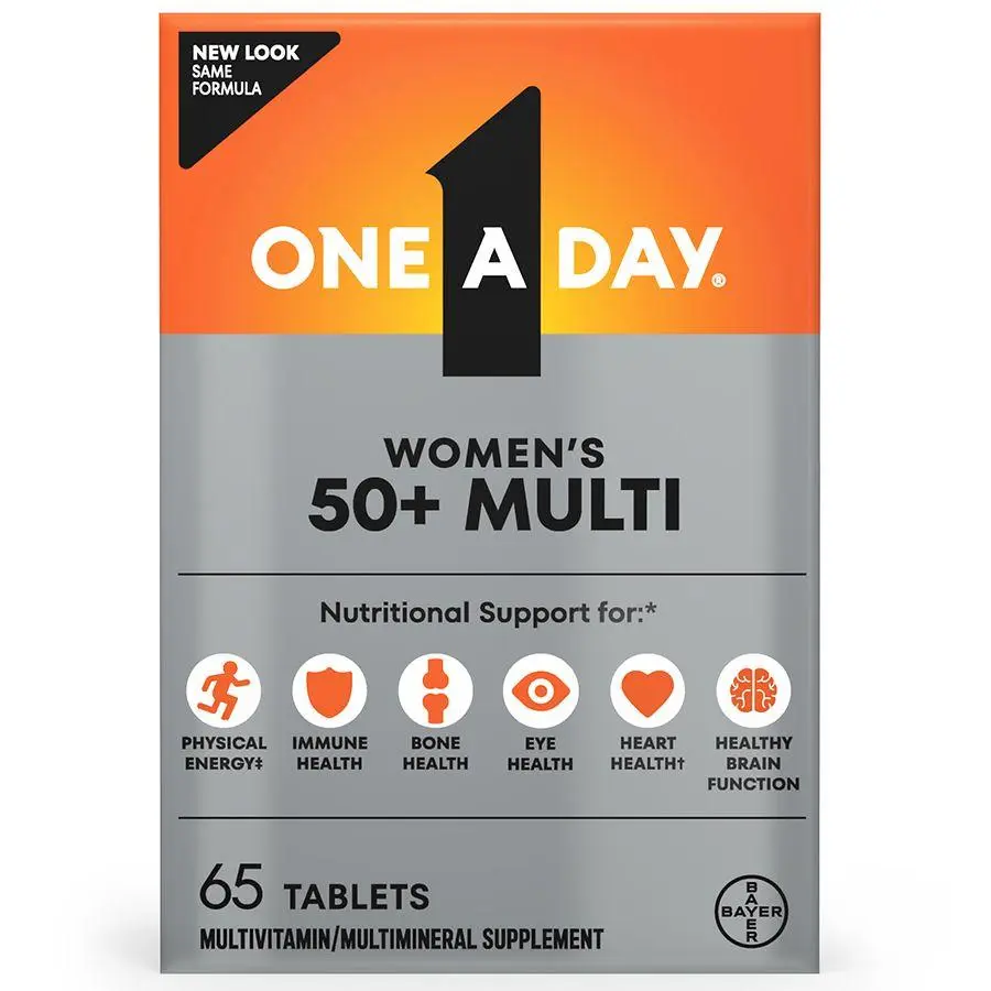 One A Day Multivitamin for Women 50 and Over for Bone Health
