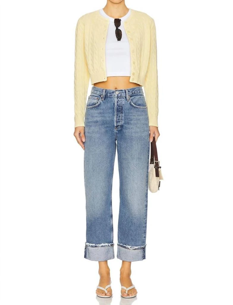 AGOLDE Agolde - Fran Low Slung Straight Jean 5