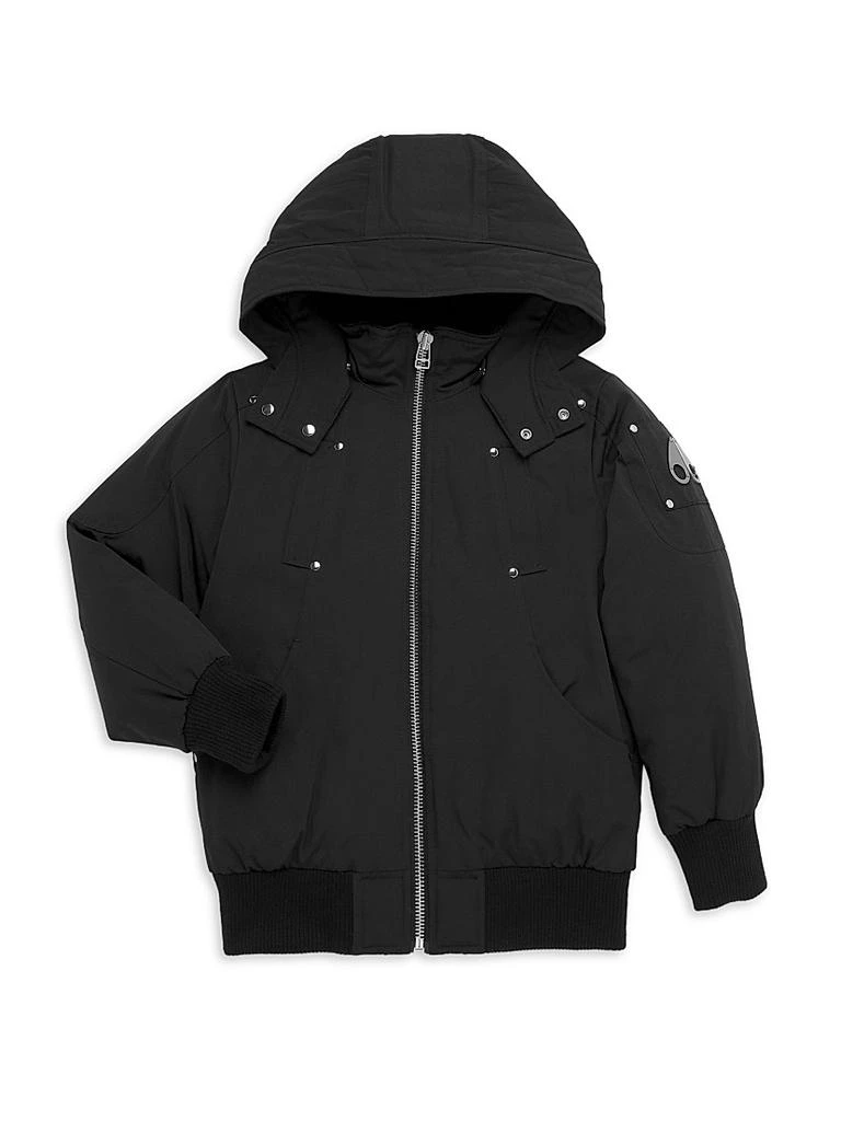 Moose Knuckles Little Girl
s
Girl
s Down Puffer Bomber Jacket