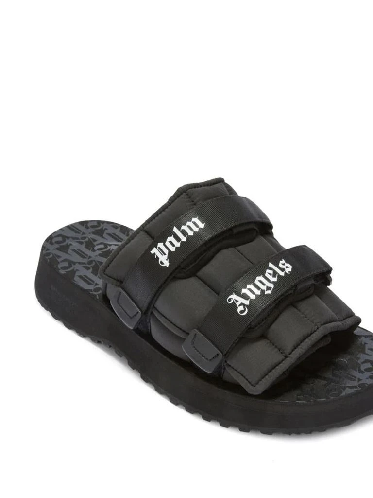 Palm Angels Palm Angels Moto-P Slide Sandals With Hook And Loop Closure For Suicoke 4