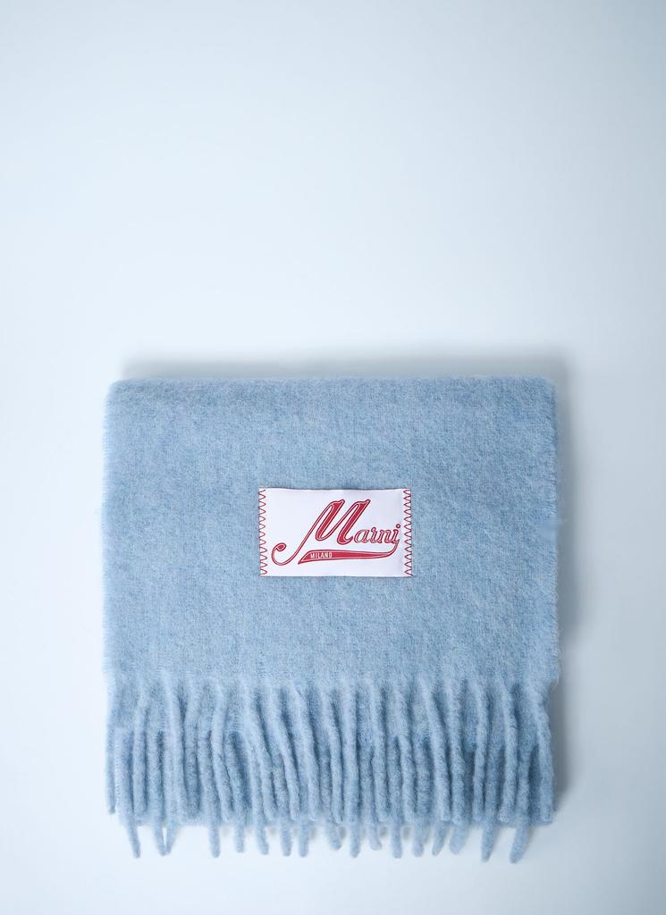 Marni Fringed Wool Scarf