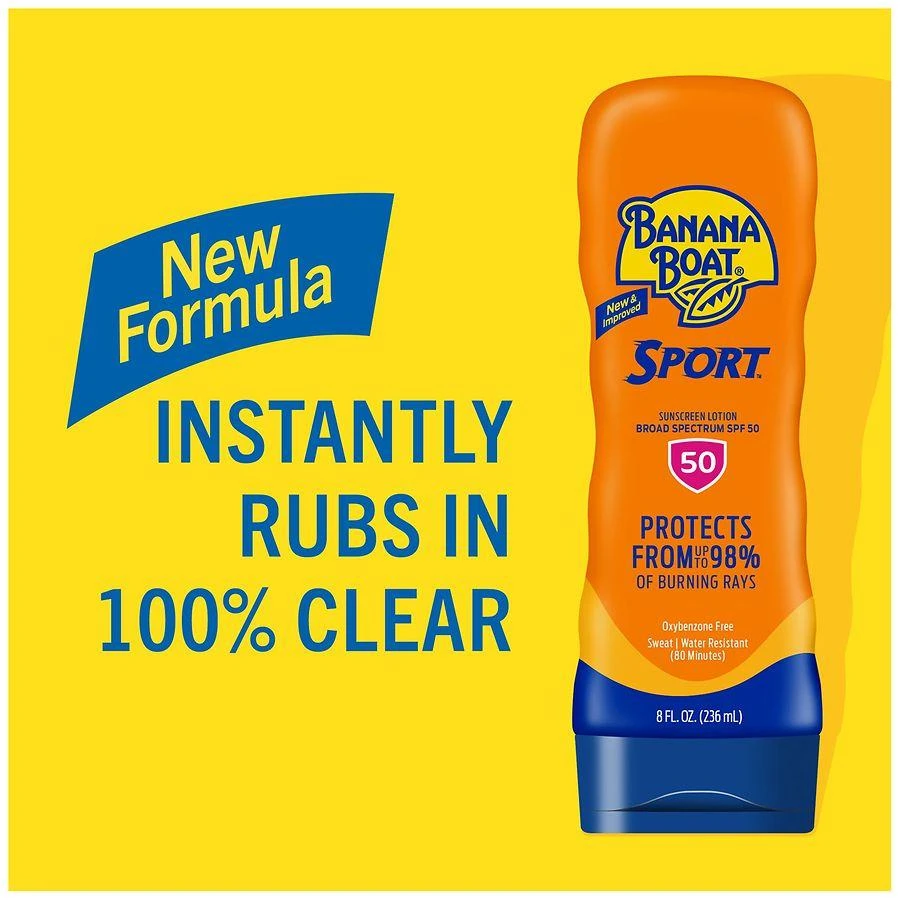 Banana Boat SPF 50 Ultra Clear Sunscreen Lotion 3