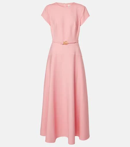 one shoulder formal dress midi Petal & Pup Women's Dame Feather Trim Single Long Sleeve Midi Cocktail Dress - Black