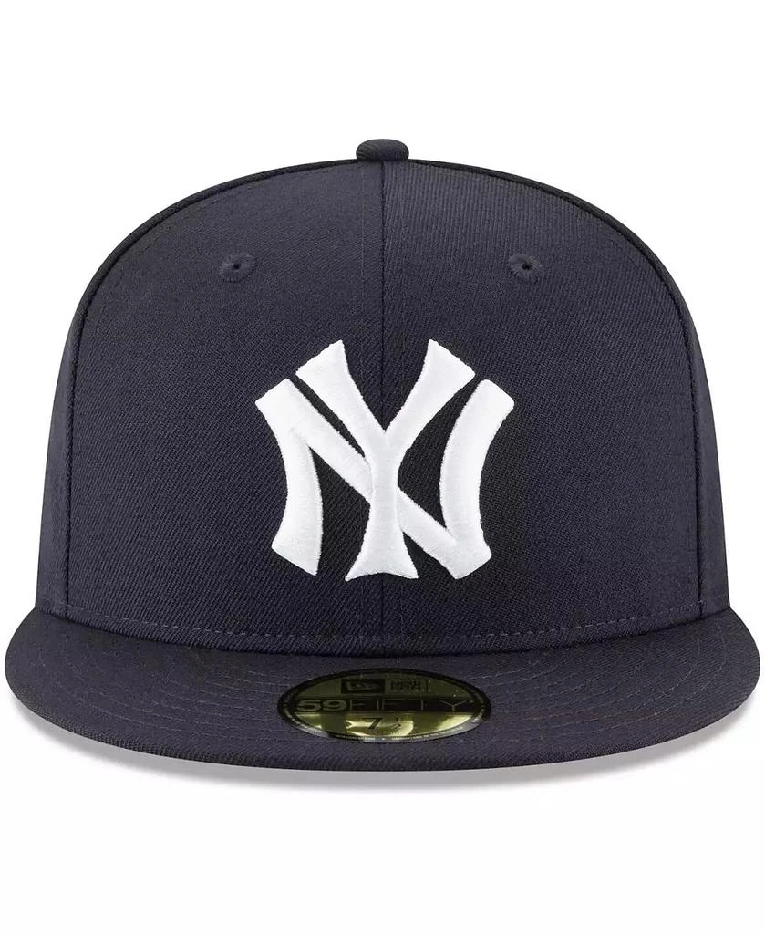 New Era Men's Navy New York Yankees Cooperstown Collection Wool 59FIFTY Fitted Hat 4