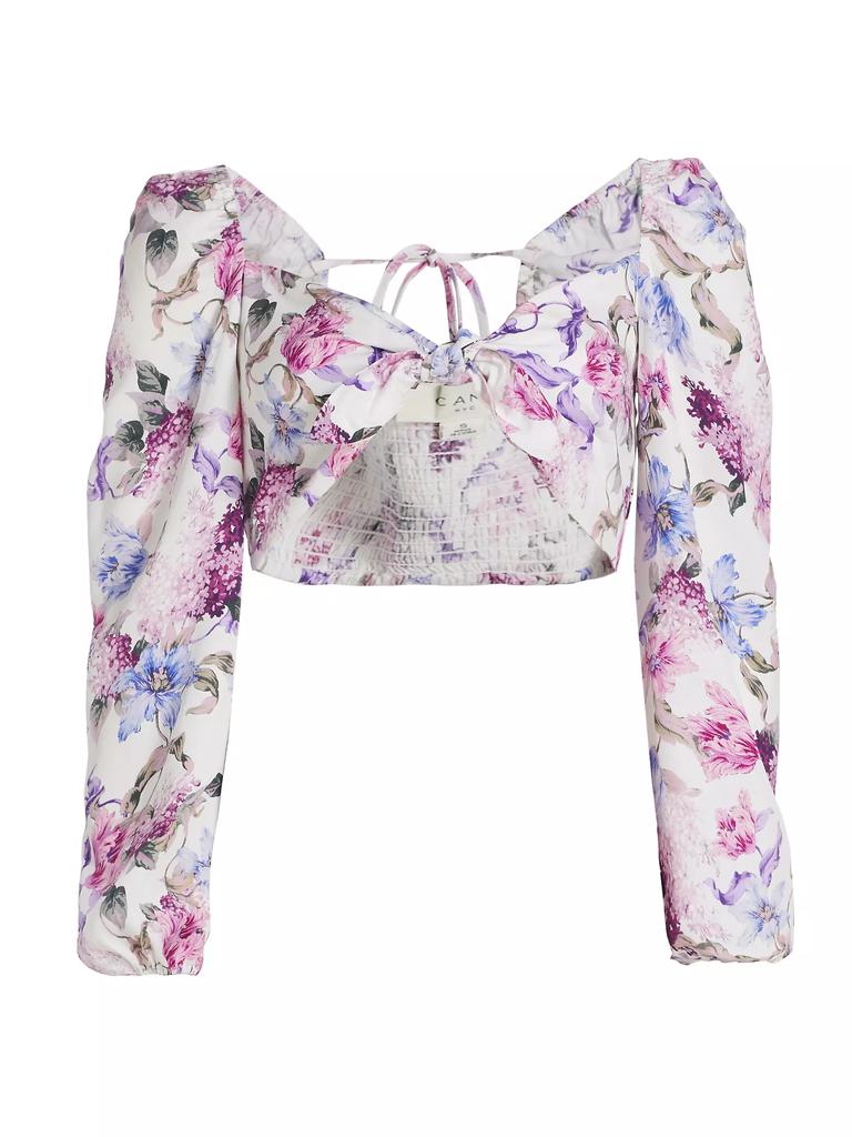 Cami NYC Leilana Floral Cropped Top