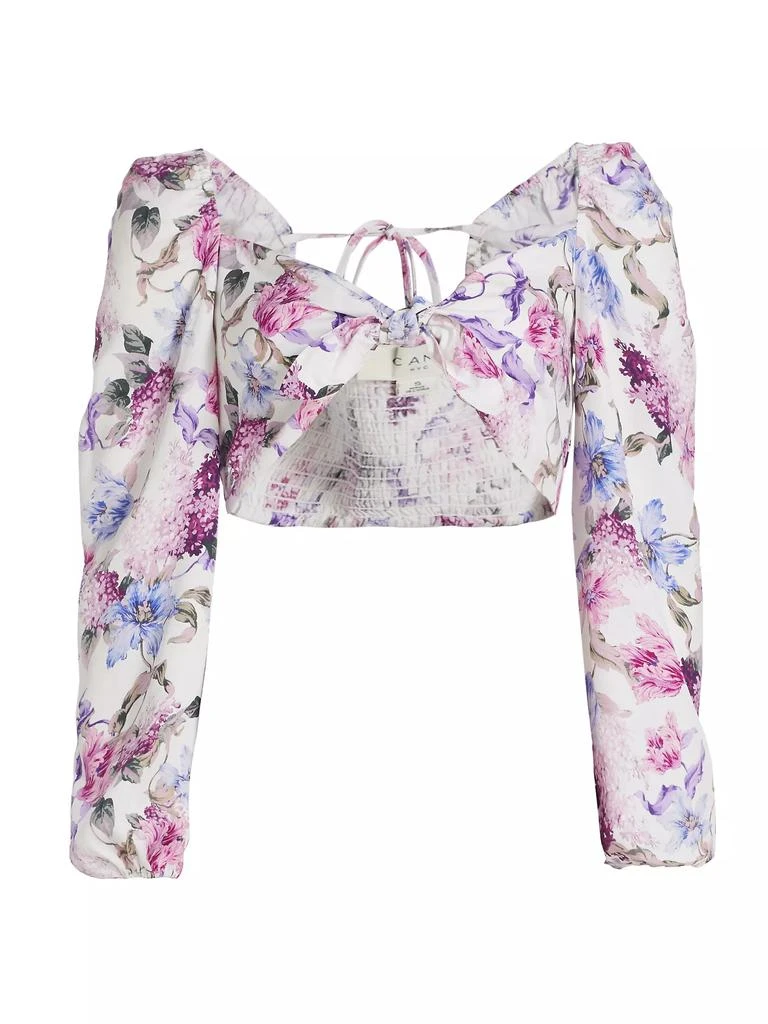 Cami NYC Leilana Floral Cropped Top 1