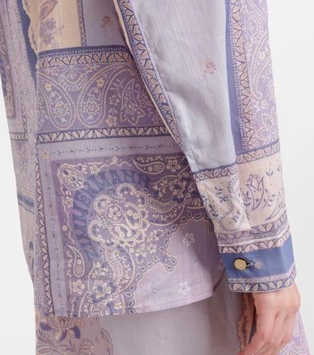Zimmermann Lucky printed cotton shirt 5