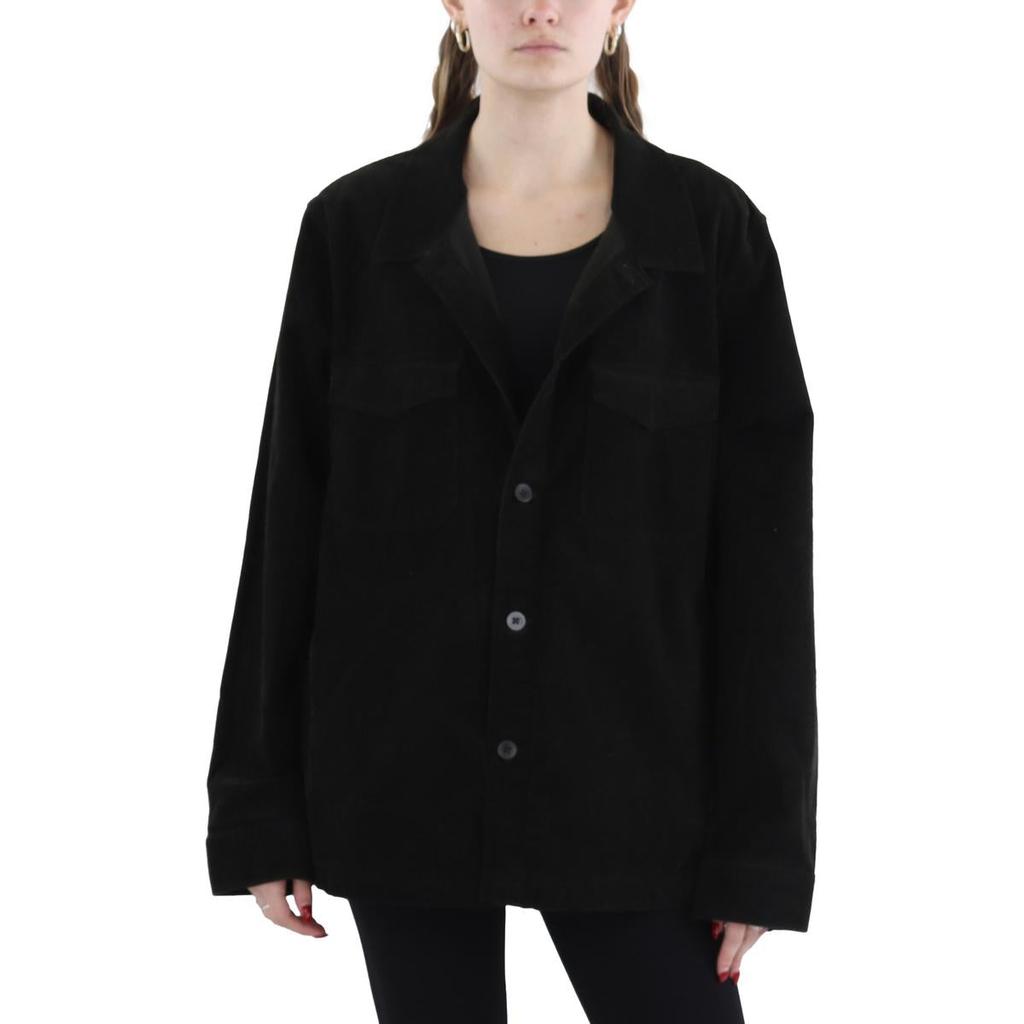 NN07 Womens Corduroy Ribbed Shirt Jacket