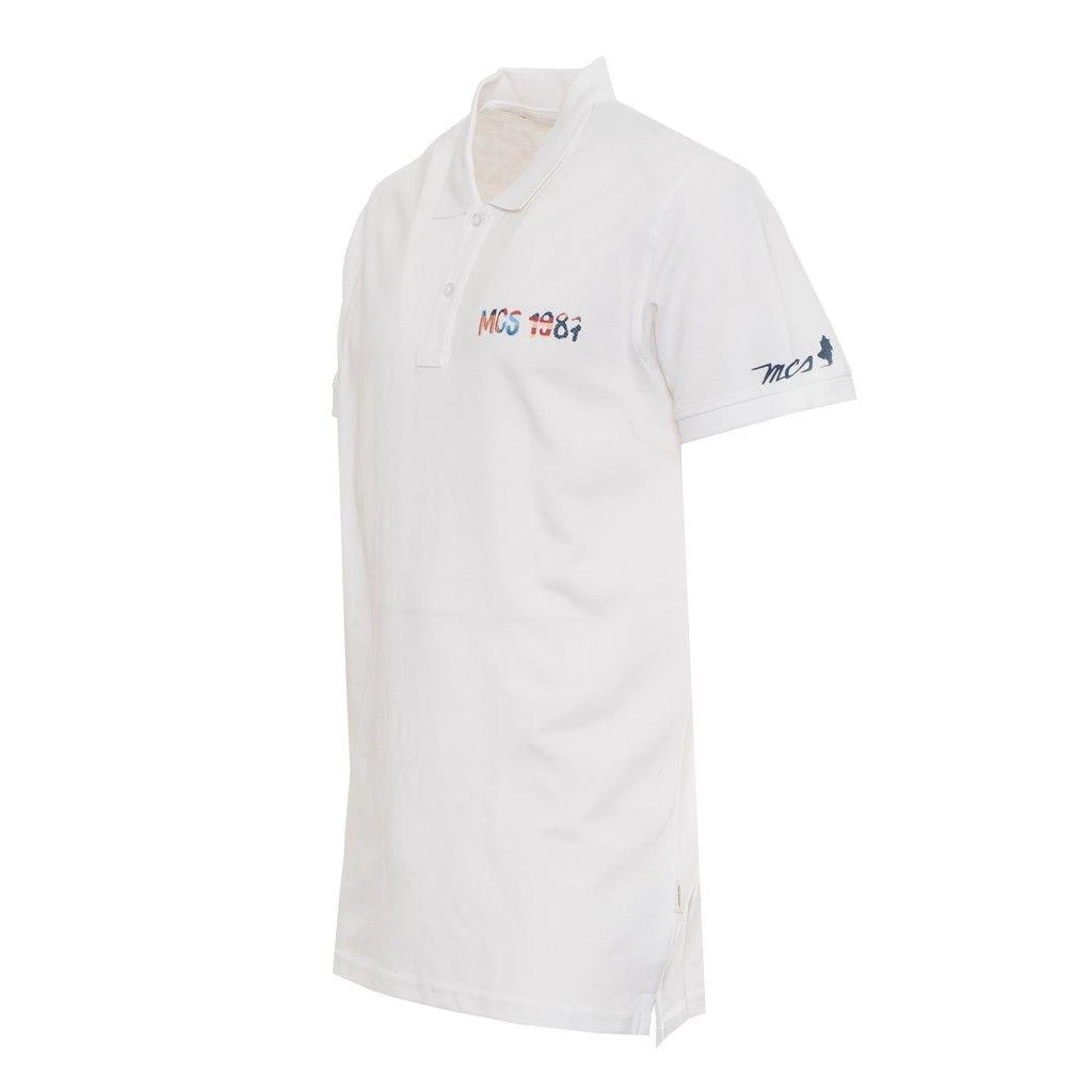 MCS Polo White Men 2