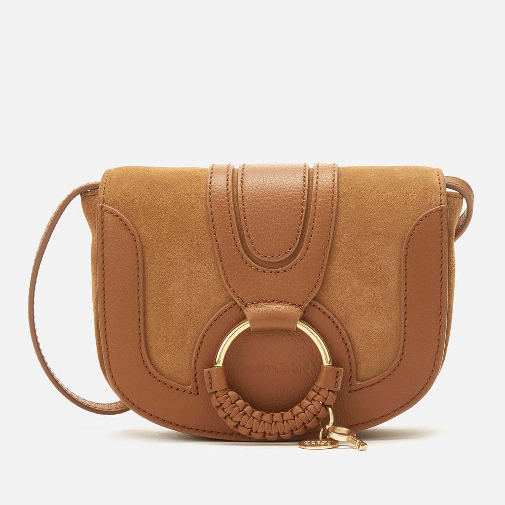 See by Chloé See By Chloé Hana Leather and Suede Small Bag