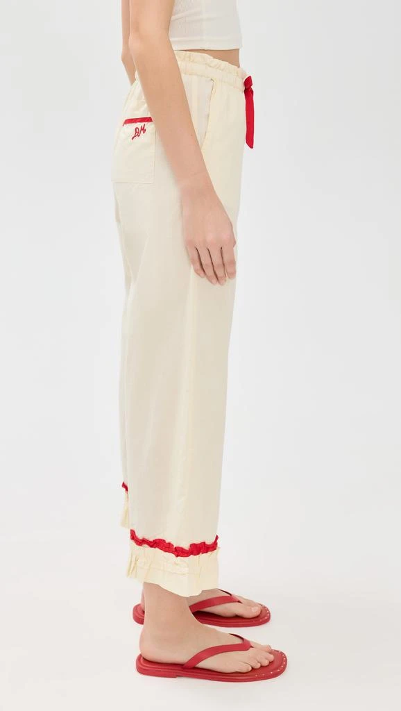 Damson Madder Tula Frilly Hem Trousers 3