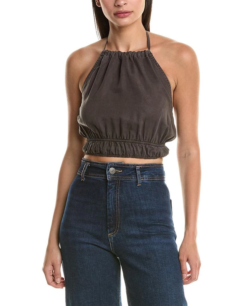 Bella Dahl Clinch Waist Halter Top 1