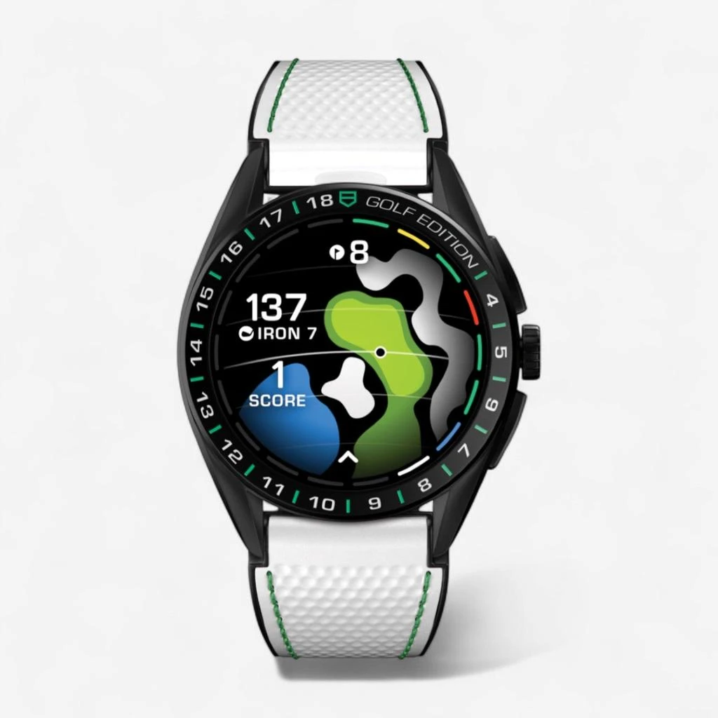 TAG Heuer Tag Heuer Connected Calibre E4 Golf Edition 45mm Titanium Men's Smartwatch SBR8A81.EB0251 1