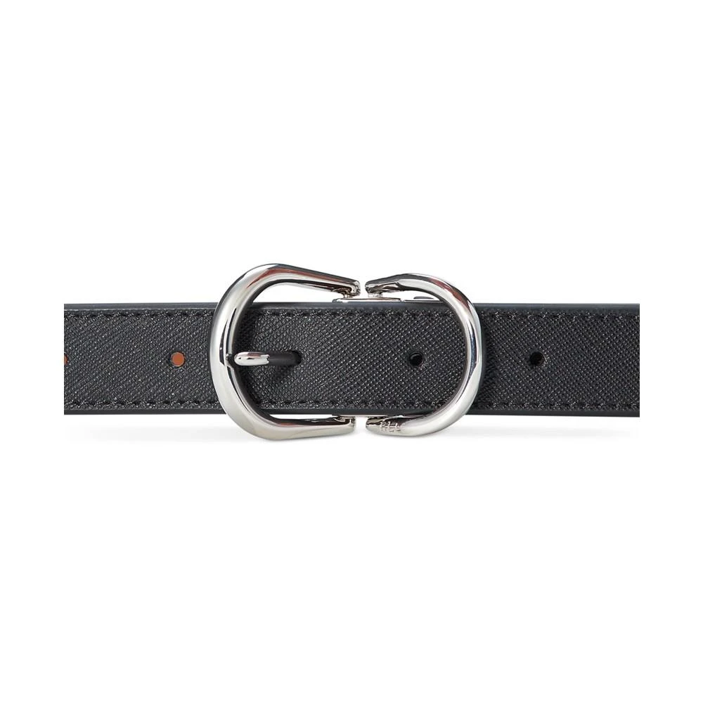Lauren Ralph Lauren Reversible Crosshatch Leather Belt 2