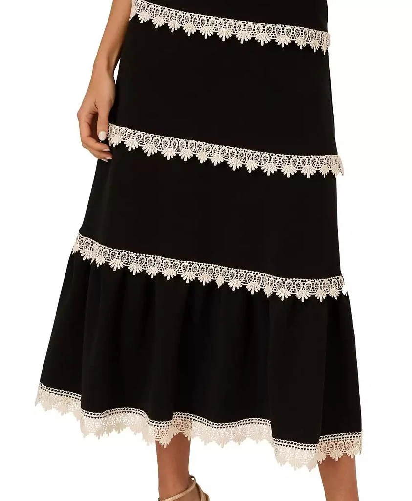 Adrianna Women's Sleeveless Square-Neck Midi Dress 3