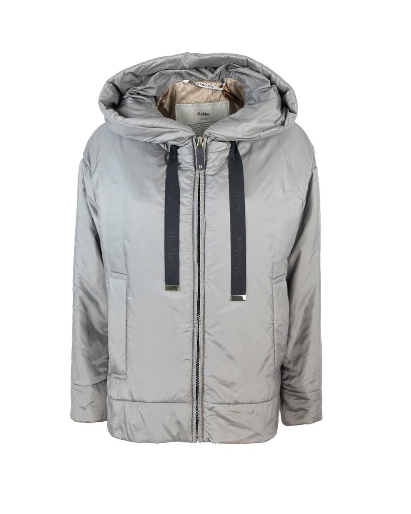 MAX MARA THE CUBE Max Mara The Cube Daria Zip-Up Hooded Jacket