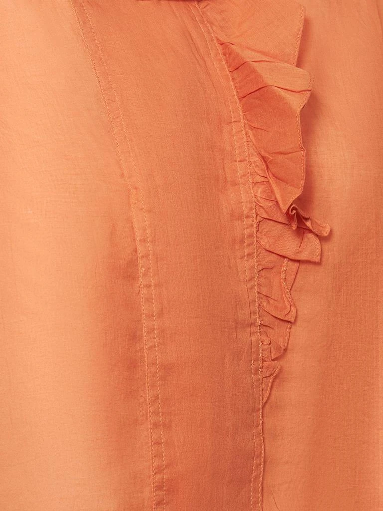 Isabel Marant Étoile Pamias Ruffled Cotton Shirt 3