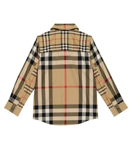 Burberry Kids Vintage Check cotton shirt 4