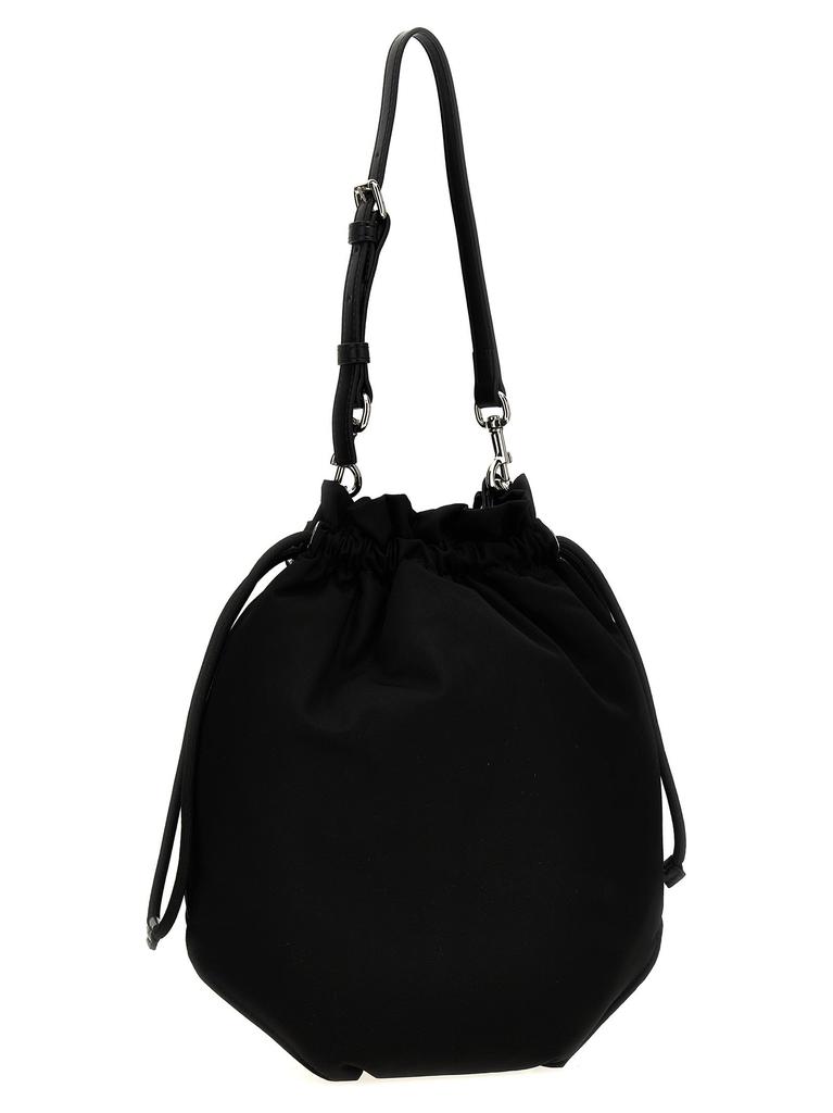 トートバッグ Vivienne Westwood [Vivienne Westwood] Canvas drawstring pouc Vivienne Westwood Green Canvas Tar Drawstring Pouch