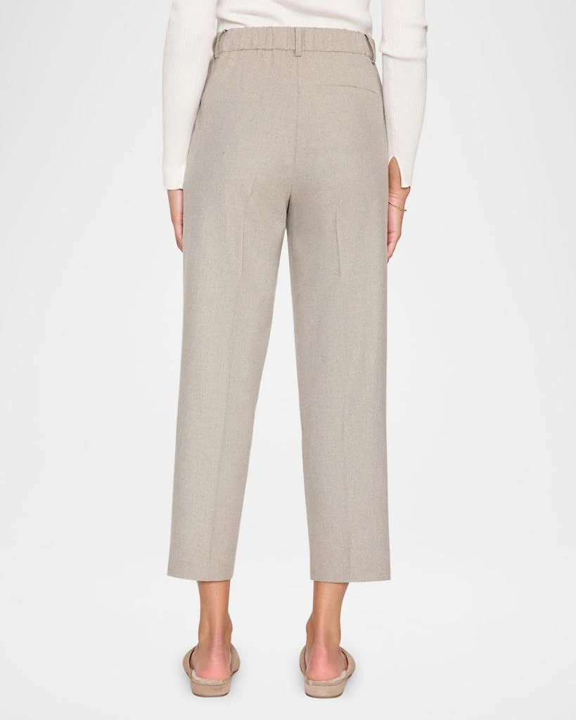 Brochu Walker Talia Cropped Straight-Leg Pants 4