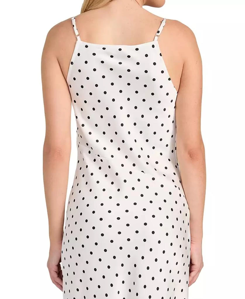GUESS Women's Cemona Printed Faux-Wrap Sleeveless Dress 4