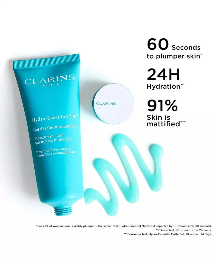 Clarins Hydra-Essentiel Matte Gel With Double Hyaluronic Acid 4