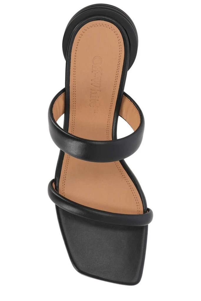 Off-White Off-White Square Toe Heeled Sandals 4