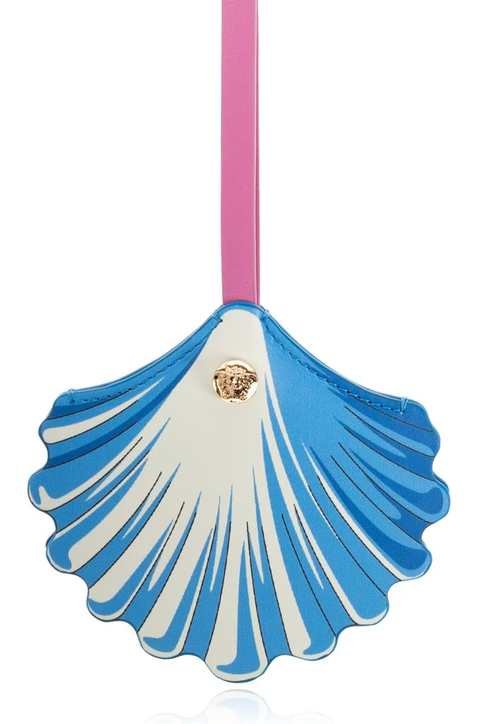 Versace Leather bow tie-shaped keychain 4