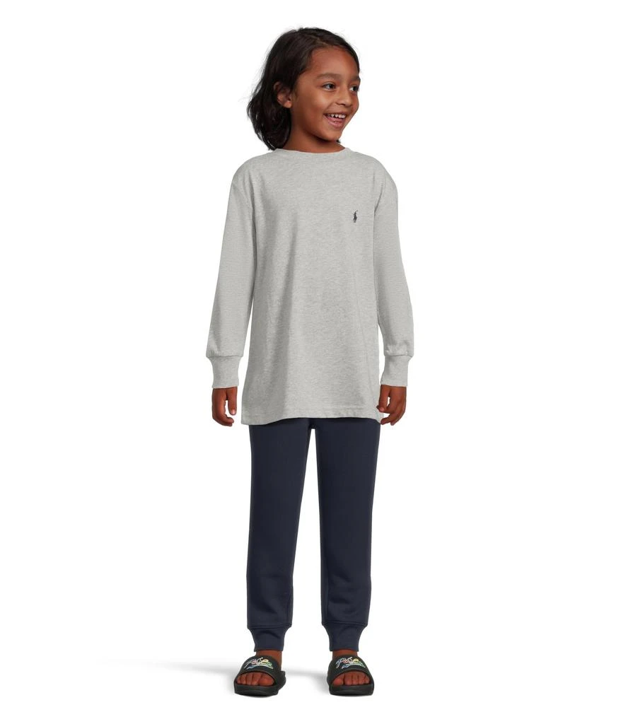 Ralph Lauren Cotton Jersey Long Sleeve Tee (Big Kids) 4