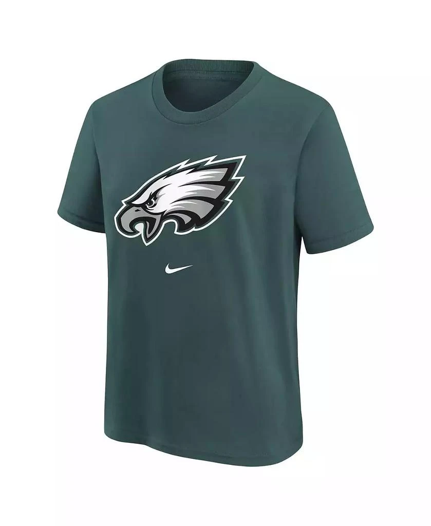 NIKE Big Boys and Girls Midnight Green Philadelphia Eagles Primary Logo Legend T-Shirt 2