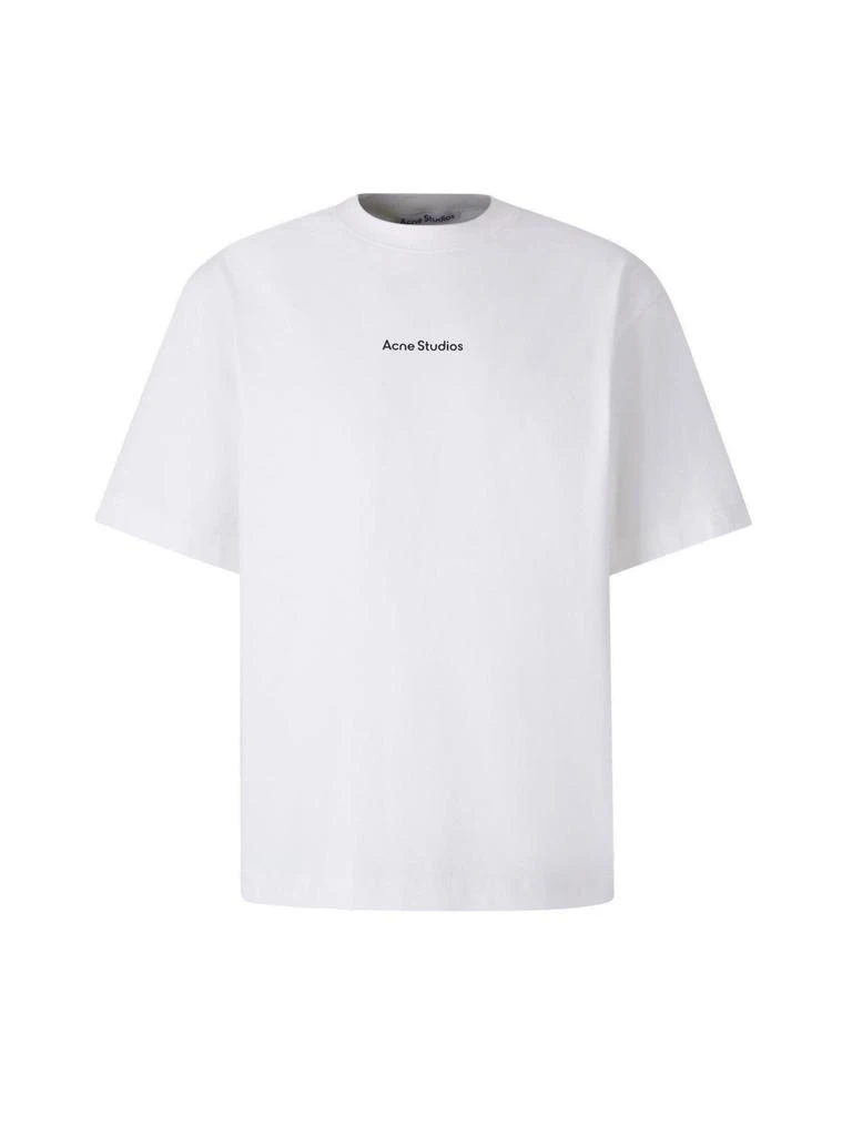 Acne Studios Acne Studios Logo Printed Crewneck T-Shirt 1