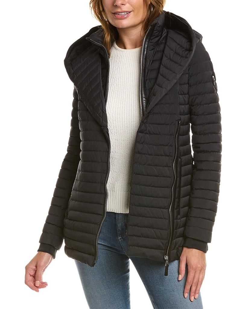 RUDSAK RUDSAK Meg Leather-Trim Down Jacket