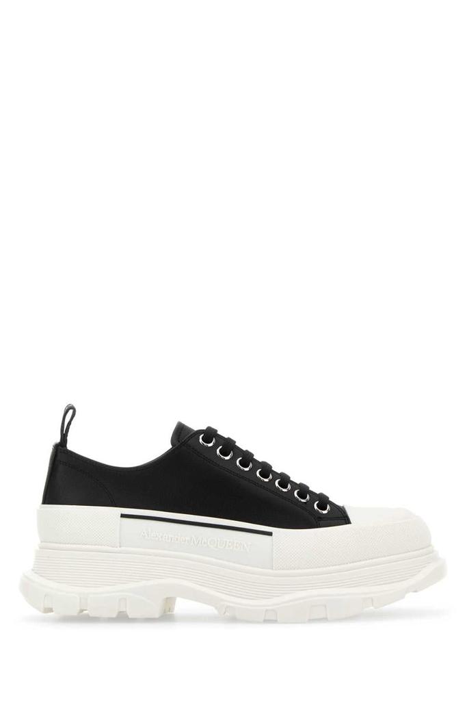スニーカー ALEXANDER MCQUEEN Black Canvas Canvas Sack Sneakers Shop Black canvas Canvas Sack sneakers on Sale at