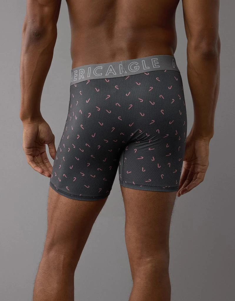 AE AEO Men's Tiny Candy Canes 6" Flex Boxer Brief 2