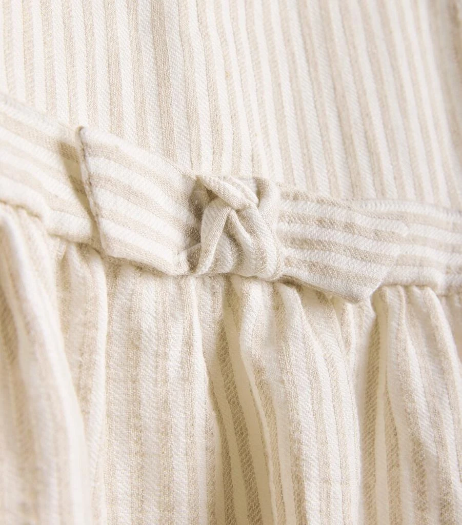 IL GUFO Linen Striped Dress (4-10 Years) 3