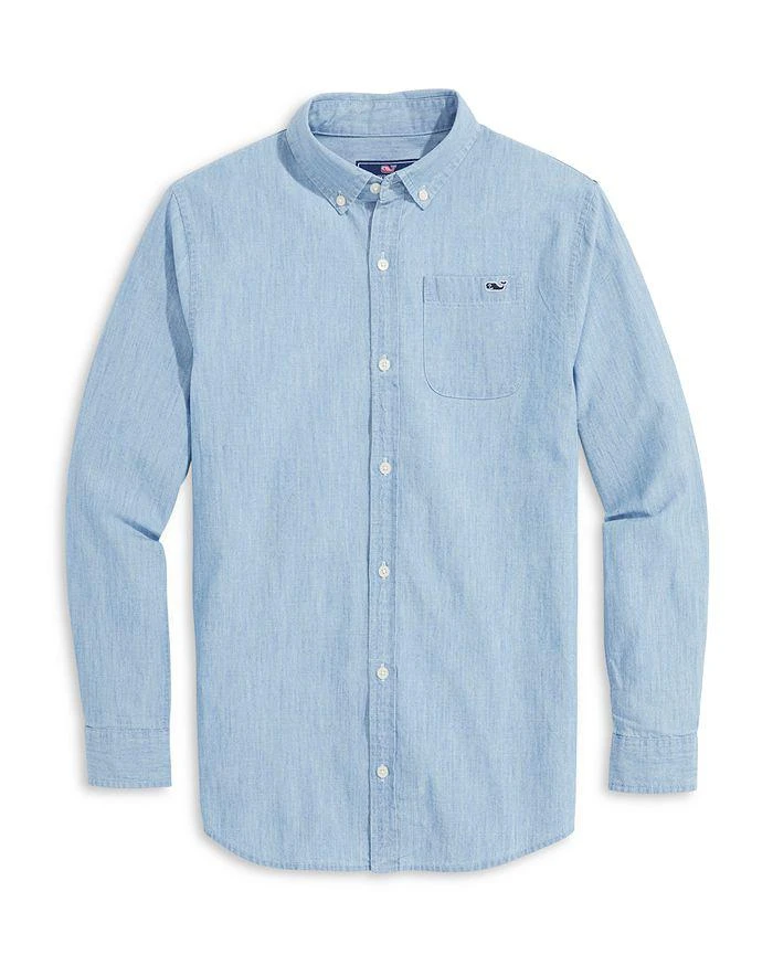 Vineyard Vines Boys' Button Down Chambray Shirt - Little Kid, Big Kid 1