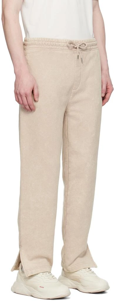 Hugo Beige Faded Sweatpants 2