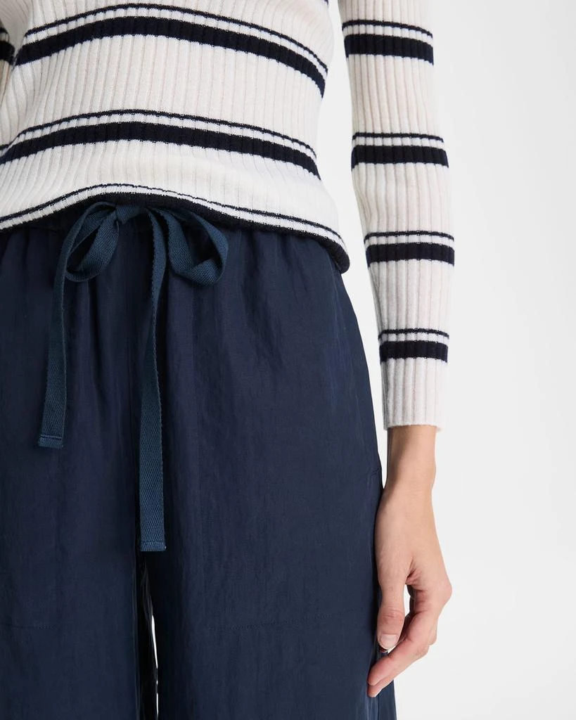 Vince Mid-Rise Wide-Leg Utility Drawstring Pants 5
