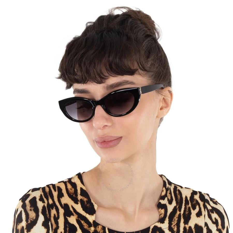 Yves Saint Laurent Grey Gradient Cat Eye Ladies Sunglasses SL M115 002 54 2