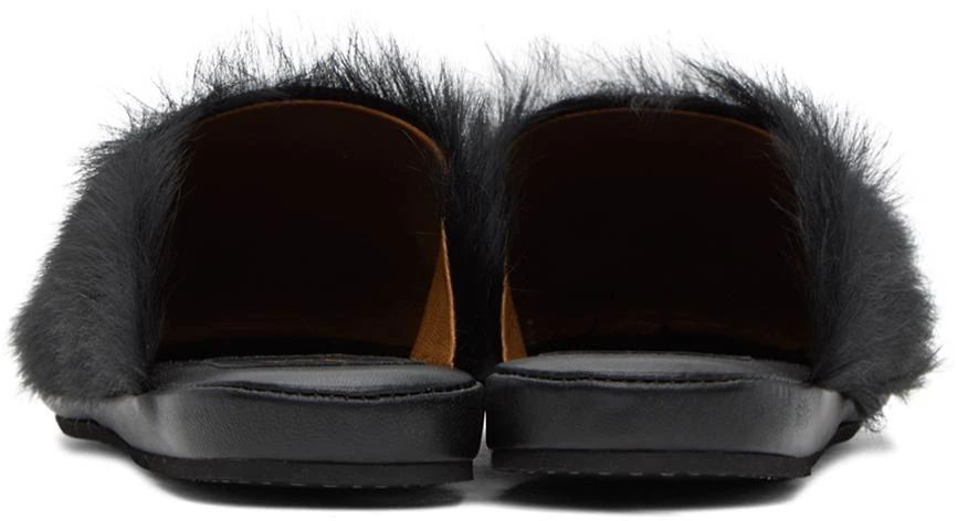 Marni Black Fussbett Sabot Slippers 2
