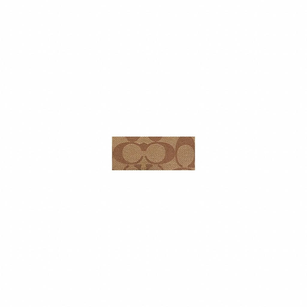 Coach Coach Outlet Double Corner Zip Wristlet In Blocked Signature Canvas 2