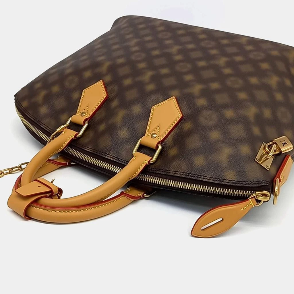 Louis Vuitton Louis Vuitton Brown Canvas Blurry Monogram Lock It bag 3