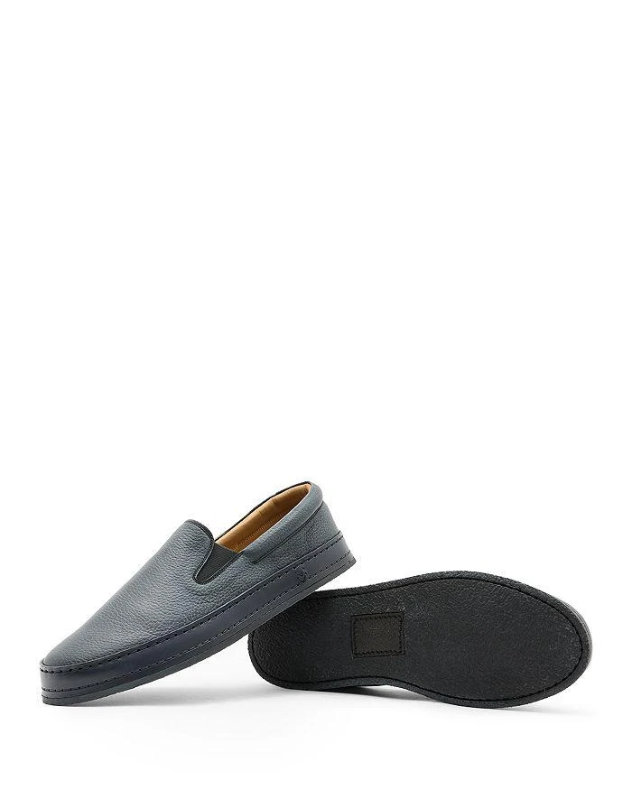 John Varvatos Men's Wooster Slip on Leather Sneakers 4