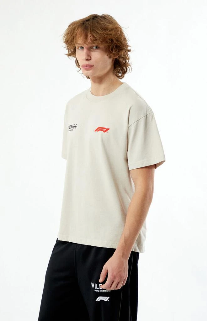 Formula 1 x Wildside Yohji Yamamoto x PacSun Tan Legacy T-Shirt 3